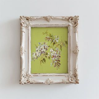 Wisteria In First Spring Print