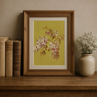 Wisteria In First Spring Print