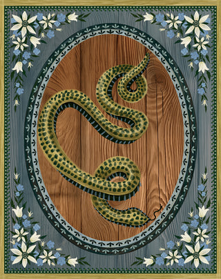 Spotted Serpentine Print