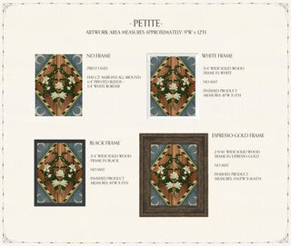 Celestial Floral Print