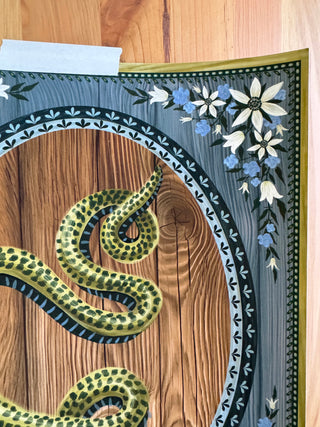Spotted Serpentine Print