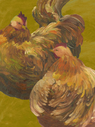 Chicken Duo In Green Gold