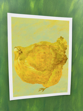 Chicken In Mist Blue
