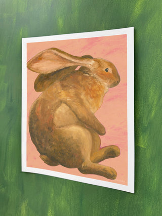 Rabbit In Pink