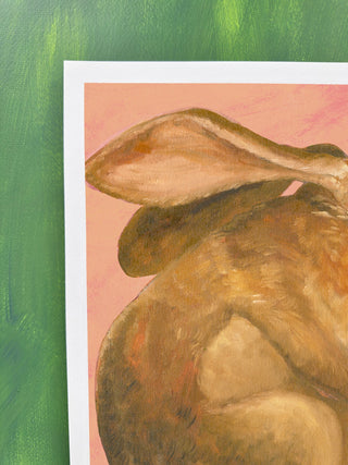 Rabbit In Pink