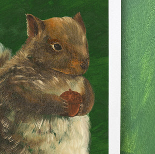 Squirrel In Pine