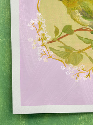 Birdie In Lilac