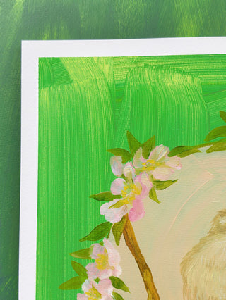 Birdie In Green
